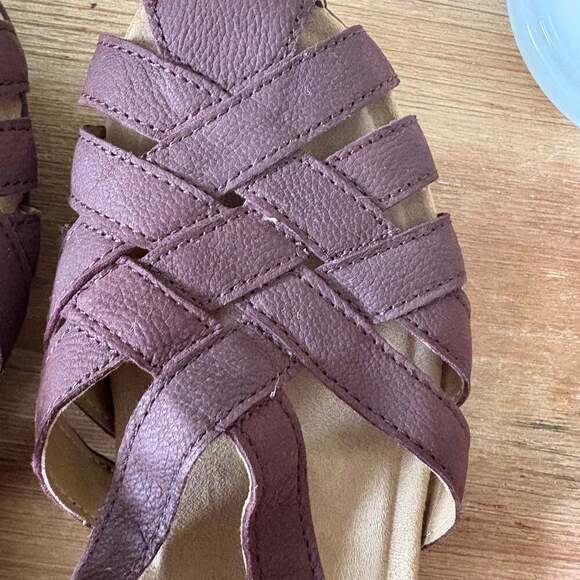 Earth Origins Women's Berri Woven Slingback Sandals size  10.5 goblincore - Picture 6 of 7